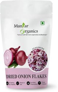 ManHar Organics Dry Onion Flakes| Dehydrated Onion flakes | Dehydrated Red Onion