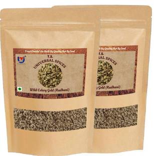T.S. Universal Wild Celery Gold (Radhuni) Combo/Ajmoda Seeds/Ajmod Beej/Anamoda/Radhuni/150x2gm