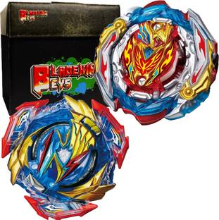 BLADEKING BEYS Random Booster set B201 Zest Achilless + B193 Ultimate Valkyrie +Toy Storage Box