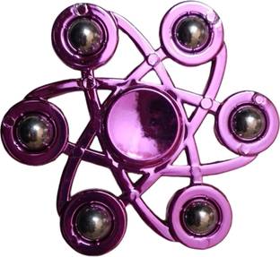 AKFLICKS Metal 6 Bullets Spinner Set of 1 Design & Colour May Vary