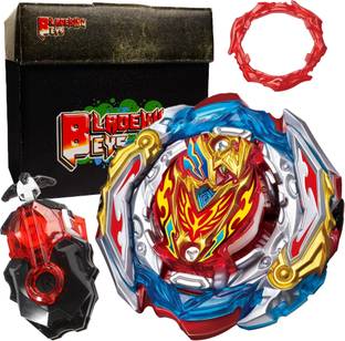 BLADEKING BEYS B-201 Zest Achilless + A Gear + DB Launcher + Carton toy storage box