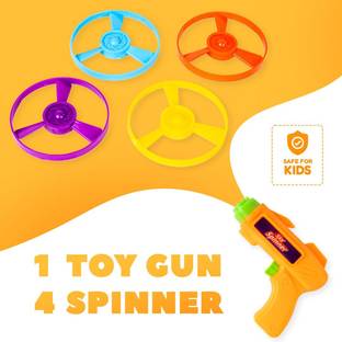 zokato Sky Spinner Colorful Wheels, Outdoor Play Flying Toys for Kids