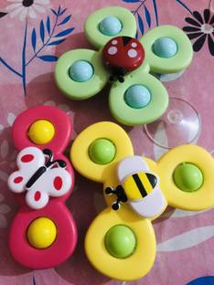 Dorytoys car spinner toy for baby 3 pcs