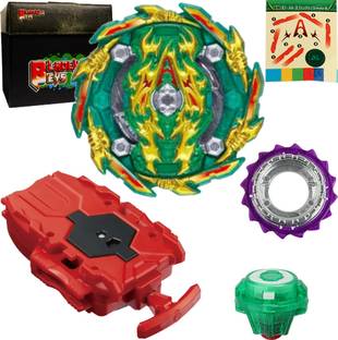 BLADEKING BEYS B135 Bushin Ashura Hurricane Keep Ten + String launcher L/R + carton toy box