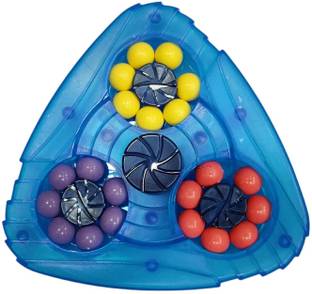 Muren Pop Fidget Spinner Triangle Puzzle Games Rotating Magic Bean
