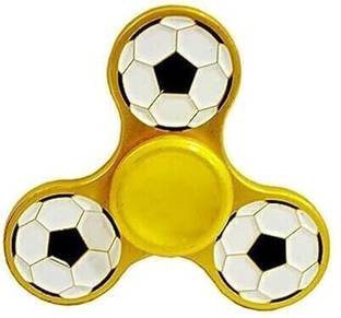 PREMSONS Football Metal Spinner with Smooth Spin-Copper Colour