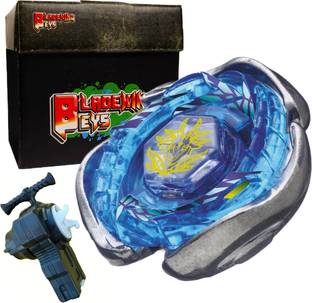 BLADEKING BEYS BB-102 Spiral Capricorn Metal Fusion set + String Launcher L/R + storage Box