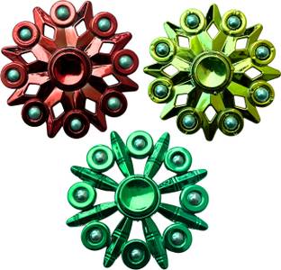 ALTOYS High-Speed Metal Fidget Spinner Toy – Smooth Finger spinner toy (pack of 3)