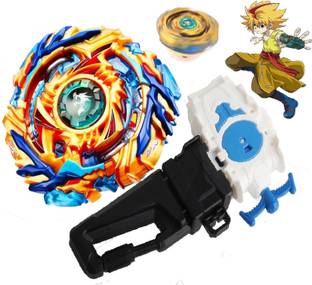 Bestie Toys Beyblade B-79 Drain Fafnir.8.Nt with String Launcher And Convertible Handle