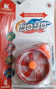 Shree Shyam Fine Quality Red Printed high Speed Metal YoYo Spiner Toy