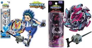 CrazyBuy Beyblade B-104 Winning Valky Startr & B-113 Booster Hell Salamander.12.Op