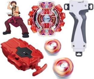Bestie Toys Spinning Top with String Launcher Spin Direction Handle. (B-67 Randoom booster)