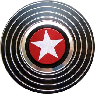 KARBD Captain America Shield Fidget Spinner Ultra Speed Metal Wind Spinner Toy