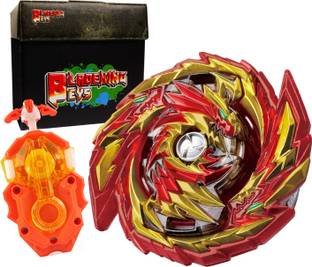 BLADEKING BEYS B155 Master Diabolos Generate +DB launcher + interlocking carton toy storage box