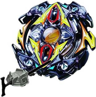 The Simplifiers Gyro Bey Zillion Zeus Metal Black Spinner Blade Burst with Launcher