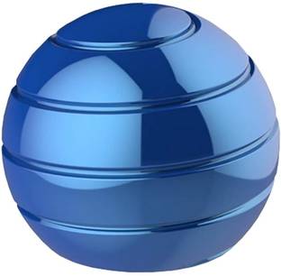 TRU TOYS Kinetic Desk Toy Metal Gyroscope Stress Relief Spinning Optical Illusion Ball