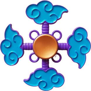 KARBD Naruto Ninja Action Hero 4 Accessory Tool Fidget Spinner Metal Wind Spinner Toy