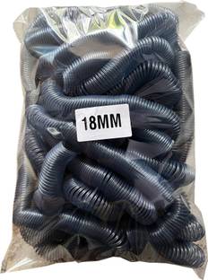 verena 18 MM Transparent Spiral Binding Heavy Quality Plastic Spiral Ring/Coil/Loop Manual Ring Binder