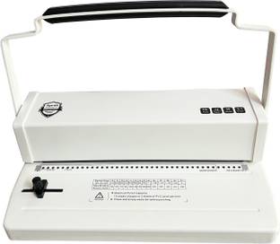 verena Spiral Machine with Margin adjuster A4 / FS 14-16 Sheets of 70 GSM & 40 Hole Manual Ring Binder