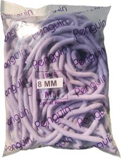 canoff 8 MM Spiral Binding White Heavy Quality Plastic Spiral Ring/Coil/Loop White Manual Ring Binder