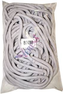 verena 8 MM Spiral Binding White Heavy Quality Plastic Spiral Ring/Coil/Loop Manual Ring Binder