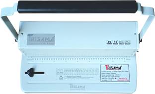 TRISAMA LGL/FS/A4 size Spiral Binding Machine with Margin Adjuster Manual Ring Binder Manual Wire Binder