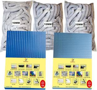 Momad Combo Pack for A/4 Spiral Binding Sheet (2 packet)& Ring 3 Packet(10,12,15) Manual Ring Binder