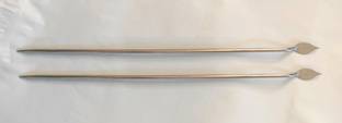 snehatrends 2Pc Stainless Steel Appam (Paddu ) Turner Rod 9inch Stainless Steel Table Spoon Set