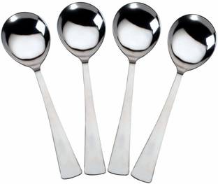 Fanqew 21cm Serving Spoon Set Stainless Steel Serving Spoon Set