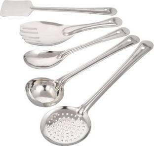 Kinchi Stainless Cooking and Serving Steel Ladle