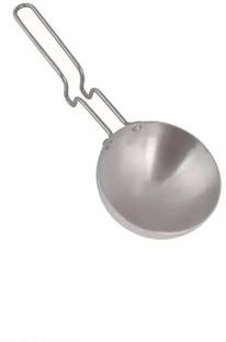 LSARI Aluminum Tadka Pan Aluminium Serving Spoon