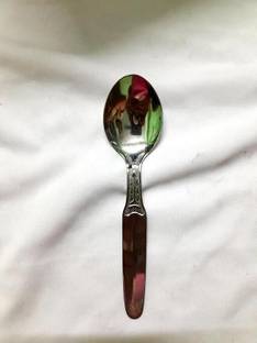 Manojit Stainless Steel Smaller Size Tablespoon Stainless Steel Table Spoon, Tea Spoon