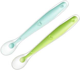 Homsagar Baby Silicone Soft Spoons | Training Feeding for Toddlers Children and Infants Silicone Soup Spoon Set
