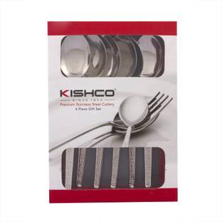Kishco SS Parma Stainless Steel Dessert Spoon Set