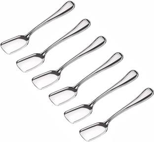 Convay 6Pc Ice Cream Spoon Stainless Steel Stainless Steel Ice-cream Spoon Set