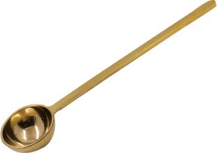 Spillbox Brass Serving Spoon