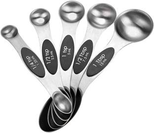 VIYNAG SALES Magnetic Measuring Spoon Set Disposable Stainless Steel Measuring Spoon