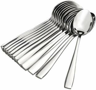 kodenipr Tea, Condiments & Spices Spoon Set, 14cm, Stainless Steel Tea Spoon, Ice-cream Spoon, Coffee Spoon, Cream Spoon, Sugar Spoon Set