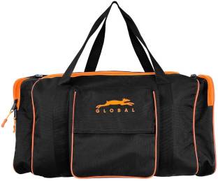 stag global Large Sports Kit Bag, Lock Runner Chain, Travel Bag with Adjustable Strap