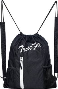 TRUEFIT Compact Drawstring Bag for Travel, School, Gym, Outdoors and Daily Essentials