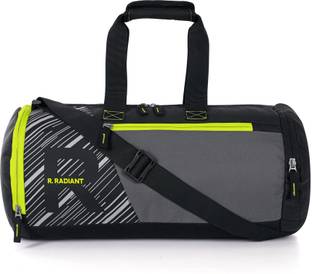 SOFTEN Polyester Gym Bag with Separate Shoe Compartment