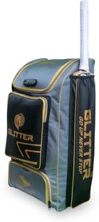 Glitter Cricket Kit Bag ATOM gray with Password