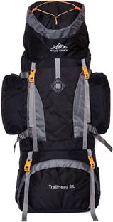 MOUNT TRACK R16 Climate proof Trail-Head Mountain Trekking & Hiking/ Camping Backpack 80 Ltrs with Rain Cover