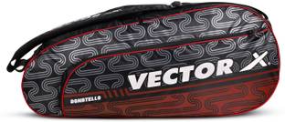 VECTOR X Donatello Water Resistant 5 Compartment Badminton Bag with Padded Shoulder Strap