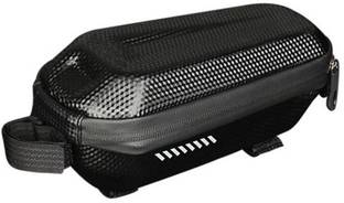 SHIVEXIM Bicycle Front Tube Frame Bag Large Capacity Hard Shell Rainproof Case