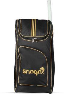 Snaga Cricket Kit Bag Only Black And Gold Colour for Boys Kit Bag