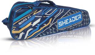 SHEADER MARS X 1 Badminton bag blue full padded with shoe cave