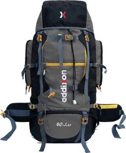 addixon 80L TRAVEL HIKING RUCKSACK TRAVEL BACKPACK FOR ADVENTURES TREKS 1 YEAR WARRANTY