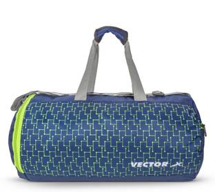 VECTOR X Vibe Gym Bag Men & Women with Shoe & Wet Compartment Duffle Bag Travel & Fitness