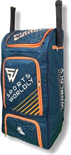 Sports Worldly Player edition - Duffle Wheels Cricket kit Bag with Two Bat Pocket